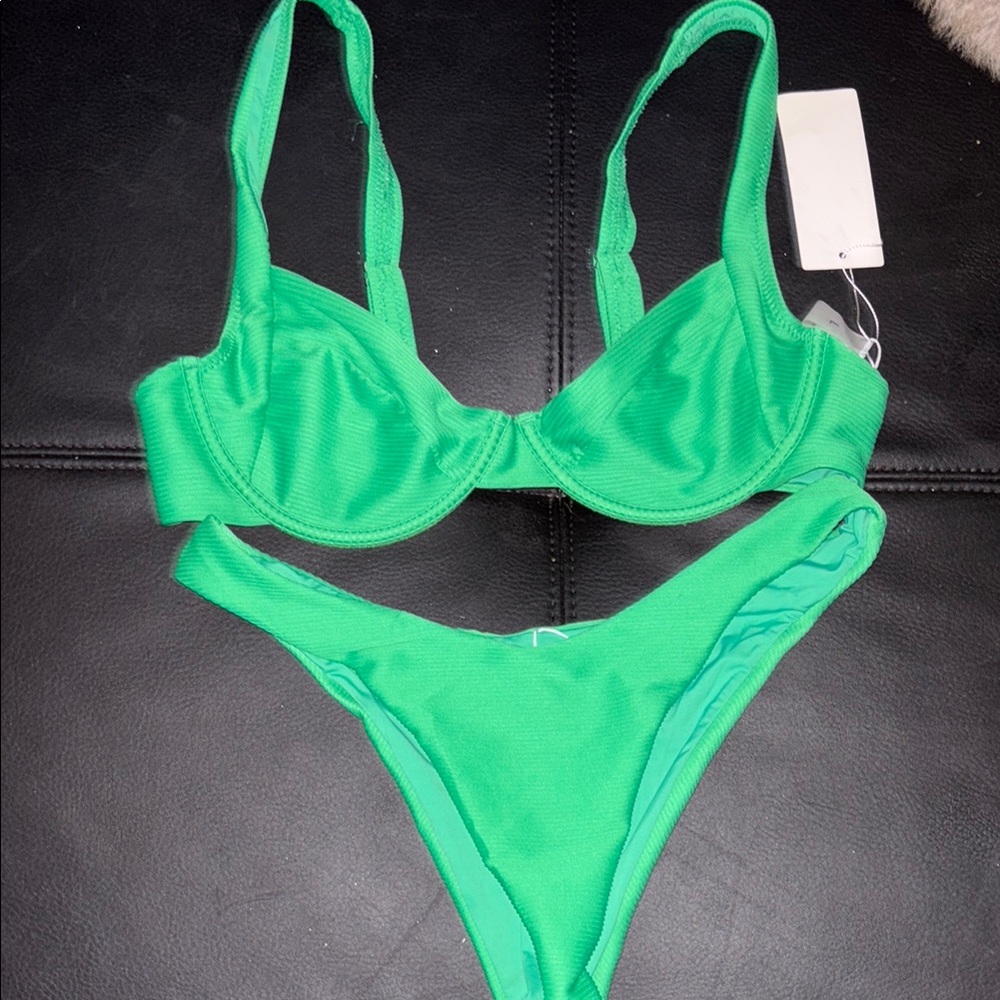Green Women's Fashion Nova Bikini Set